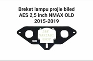BREKET BILED LAMPU PROJIE NMAX OLD - NMAX NEW AES WST WAHID