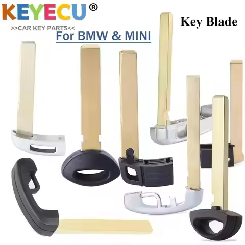 1 Piece Rmote Key Insert Blade for BMW CAS1 CAS3 CAS4 CAS5 1 2 3 4 5 6 7 Series X3 X5 X6 M2 E65 E66 