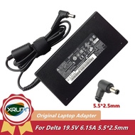 Genuine 120W Delta 19.5V 6.15A AC ADP-120MH D Adapter Charger For SAGER: N155SD W370ST Sager NP6350 