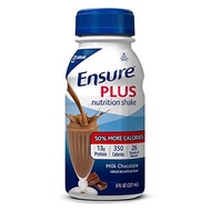 [USA]_Ensure Plus Nutrition Shake, Milk Chocolate (Pack of 16)