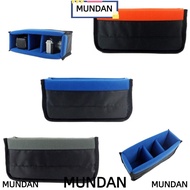MUNDAN Camera Insert , Interior Padding Waterproof DSLR Camera , Organizers 3 Grids SLR Camera  DSLR