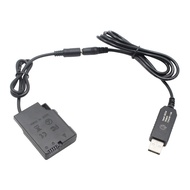 Suitable for EN-EL14 Fake Battery Nikon D3300 D3500 D5500 Camera D5600 External Power Bank USB