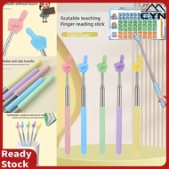 Telescopic Teacher Pointer Stick Extendable Hand Pointer Finger Pointer Stick Presenter Whiteboard P