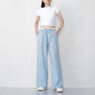 CAMBLY STRIPED WIDE - Leg Pants - Women's Stripe Trousers