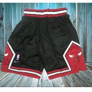 NBA Shorts Chicago Bulls Sports shorts black