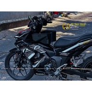 TEM RỜI 150 XÁM DÁN XE WINNER X V3 ĐEN BÓNG ĐEN VÀNG ĐỒNG