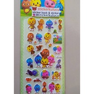 Cartoon DUCK Embossed Sticker DUCK/