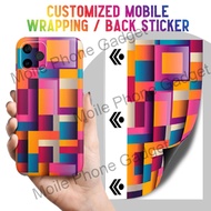 Xiaomi Mi 12T / 12T Pro DIY Mobile Back Film Phone Protector Sticker Wrap