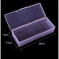Rectangular plastic box for files, brushes, nail tools - Phuc Hung