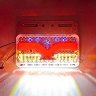 1ชิ้น ไฟข้างรถ LED 24V ไฟราวข้าง ไฟส่องพื้น ไฟเลี้ยววิ่งรถบรรทุก รถพ่วง หรือรุ่นทั่วไป (Vampire)