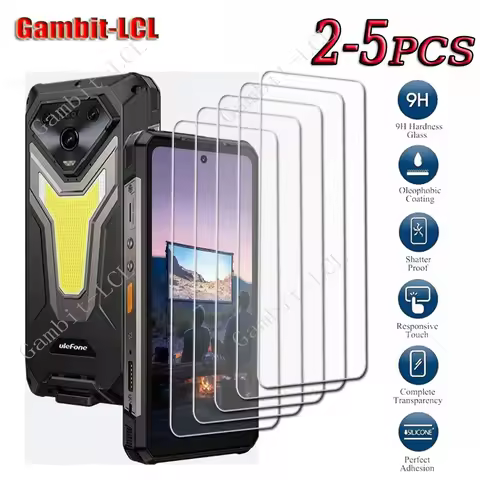 2-5PCS 9H HD Tempered Glass For Ulefone Armor 34 Pro 6.95" Armor34Pro Armor34 34Pro Screen Protectiv