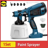 Spraying Tools 1000W High Power Electric Paint Spray Gun with 40oz Container and 4 Nozzles