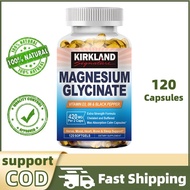 K-I-R-K Magnesium Glycine Softgels Magnesium Glycinate Magnesium Supplement Help Relieve Cramps and 