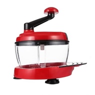 MULTIFUNCTIONAL MANUAL FOD PROCESSOR CUTTING MACHINE (RED)