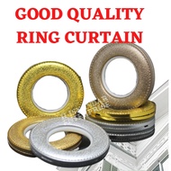 EMBOSSED NANO CURTAIN RING / GELANG LANGSIR / RING LANGSIR / EYELET LANGSIR (100 PCS)
