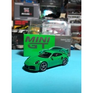 Mini GT 525 Porsche 911 Turbo S - Python Green