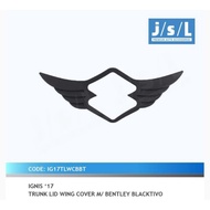 SUZUKI Logo emblem cover Ignis Trunk Lid wing Bentley model black