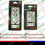 " grendel pintu besi kayu / slot pintu stainless 2 inch - 2 inch