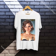 Cute and cheap men's Emma Watson actor T-shirt, very cute, short-sleeved, cute U10CD5497