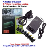 UNIVERSAL LAPTOP ADAPTOR 96W-120W - UNIVERSAL CHARGER 96W-120A - UNIVERSAL LAPTOP ADAPTOR, MONITOR E