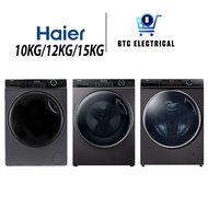 HAIER 10KG/12KG/15KG Front Load Inverter Washer HW100-BP14959S6 / HW120-BP14959S8 / HW150-BP14986ES8
