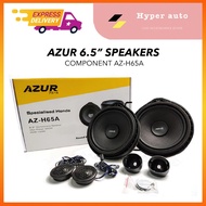 Azur AZ-H65 6.5” 2 Way Component Speaker 220W Max 120W RMS Car Audio Speaker Honda Universal