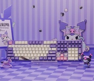 全新正版Akko x Sanrio Crossover 限定聯名款 Kuromi 背光機械鍵盤 機械式鍵盤 電競鍵盤 Keyboard Uscorsair Filco Cherry Razer Log
