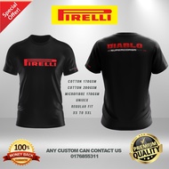 Pirelli T-Shirt | Unisex T-Shirt Cotton 170gsm | Premium Cotton 200gsm | Microfibre 170gsm