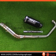 Exhaust SC PROJECT Full System R15 / MT15 / LC135 / Y15 / RS150 / RAIDER150