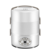 保溫飯盒自帶加熱多層預約定時插電不鏽鋼電熱飯盒