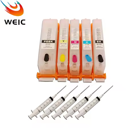 PGI-250 CLI-251 Refill Ink Cartridge for Canon MG5420 MG6320 iP7220 MX722 MX922 MG5520 MG6420 MG7120