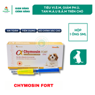 Vemedim Chymosin fort ống t-iêm nạp sẵn dùng cho chó giúp t-iêu v-iêm chống ph-ù nề tan m-áu bầm 1ốn