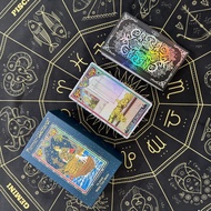 12 * 7cm Color Foil Tarot Card English Board Game Card Game