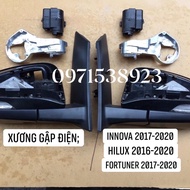 Trọn bộ gập gương tự động cho toyota innova fortuner hilux 2017-2020