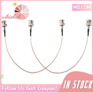 2Pcs 3G HD SDI Cable BNC Cable 30cm 75 Ohm for Cameras  Video Equipment Supports HD-SDI 3G-SDI 4K 8K