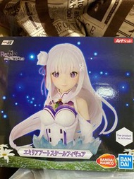 全新 Re:zero 愛蜜莉雅 Emilia 半身像 一番賞