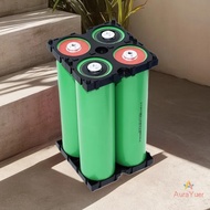 [AuraYuer] 1 Set DIY Accessories Universal 46160 Lithium-Ion Cell Mounting Bracket Screw Nickel Plat