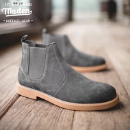 Maden brand men high quality 2024 new Beatles Martin boots yellow brown Chelsea boots leather Englan