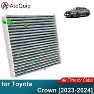 CF12157 Car Air Filter Element Suit for Toyota Crown 2023-2024 87139-0E040 87139-0R030 87139-26010 8