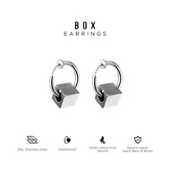 PROJECT NINETYSEVEN - BOX Earrings - Men's Earrings Anti-RustWanita Stud Earrings