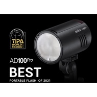 Godox AD100pro Pocket Flash (Black)