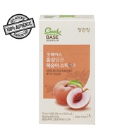 Cheong Kwan Jang Good Base Korean Red Ginseng KRG with peach (10ml x 10 sticks)