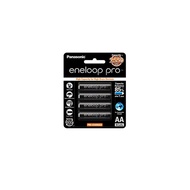 Panasonic eneloop pro BK-3HCCE/4BT (AA) Rechargeable Ni-MH Battery x 1 Pack (4 Pieces)