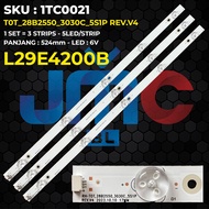 Backlight TV TCL 29 Inch L29E4200B L29E4200 T0T-28B2550-3030C-5S1P REV.V4