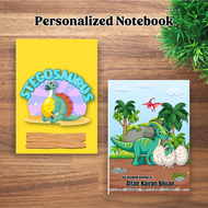 JM Creatink Personalized Notebook Writing / Composition Dinosaurs Customized with Name and Subject 5