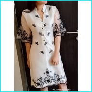 MODERN FILIPINIANA BARONG DRESS FOR WOMEN