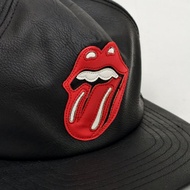 Chrome Hearts Rolling Stone Leather Trucker cap Trucker Hat
