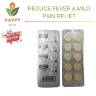 [ Exp 1/2026 ] PORO PARACETAMOL 500MG TABLET 10'S - Reduce Fever & Headache