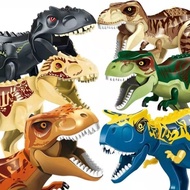 Dinosaur Building Blocks Compatible with Lego Heavy Claw Dragon Tyrannosaurus Model Park Jurassic My World2Educational Toys6 BRPW
