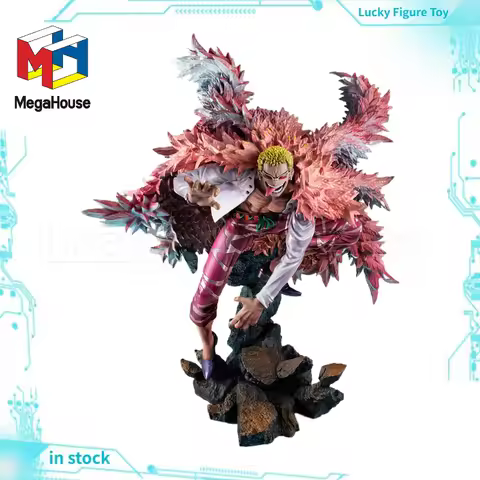 【Original】Megahouse POP MAX ONE PIECE SA-MAXIMUM Donquixote Doflamingo Model Toys